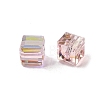 Electroplated Glass Beads X-EGLA-G040-01A-AB02-2