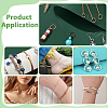 440Pcs 3 Colors Alloy Soldered Closed Jump Rings KK-PH0015-66-5