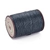 Round Waxed Polyester Thread String YC-D004-02E-028-2