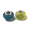 Faceted Resin European Beads RESI-C063-01C-2