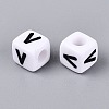 Opaque Acrylic Beads SACR-N020-04A-V-2