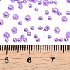 Electroplated Opaque Flat Back Resin Cabochons RESI-XCP0002-45C-3