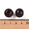 Painted Natural Wood Beads WOOD-A018-16mm-08-3