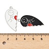 Alloy Enamel Split Pendants FIND-H047-05P-01-3