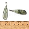 Natural Prehnite Pendants G-Q192-07P-01-3