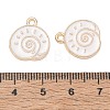 Alloy Enamel Pendants AL-CBAE435-12G-03-3