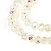 Transparent Glass Beads Strands EGLA-N016-3mm-05-3