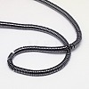 Non-magnetic Synthetic Hematite Beads Strands X-G-J164A-4mm-02-2