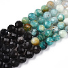 Natural & Synthetic Mixed Gemstone Beads Strands G-D080-A01-01-02-4