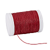 Waxed Polyester Cord YC-WH0018-01D-6