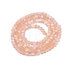 Transparent Glass Beads Strands EGLA-A044-T2mm-MB21-3