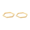 201 Stainless Steel Linking Rings LS-STAS-C030-13A-G-2