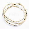 Electroplate Non-magnetic Synthetic Hematite Beads Strands G-L489-B03-2