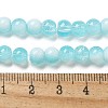 Crackle Glass Beads Strands GLAA-U001-6mm-08-4