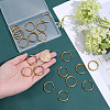 10 Pairs 304 Stainless Steel Huggie Hoop Earrings EJEW-BBC0002-33-3