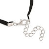 Faux Suede Cord 2-Strand Bracelet Makings FB-XCP0001-06-3