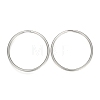 304 Stainless Steel Split Key Rings STAS-P178-50x2.3mm-P-1