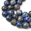 Natural Lapis Lazuli Beads Strands G-A163-07-10mm-4