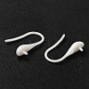 Hypoallergenic Bioceramics Zirconia Ceramic Ear Hooks EJEW-F340-10-2