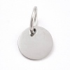 Non-Tarnish 304 Stainless Steel Pendants STAS-M297-02P-1