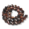 Natural Tiger Eye Beads Strands G-C267-B15-3