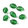 Imitation Austrian Crystal Beads SWAR-F071-9x6mm-15-5