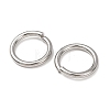 Tarnish Resistant 304 Stainless Steel Open Jump Rings STAS-R065-41-1