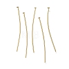 Brass Flat Head Pins KK-H502-01F-G-1