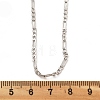 Brass Figaro Chains Necklaces for Women NJEW-D302-29P-5