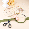 5Pcs 5 Colors Iron Rings FIND-TA0011-10-8