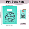100Pcs Thank You Printed Eco-Friendly Reusable Bags ABAG-SP0001-61A-C-2