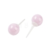 Hypoallergenic Bioceramics Zirconia Ceramic Stud Earrings EJEW-C111-01D-2