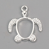 Alloy Open Back Bezel Pendants LS-PALLOY-R098-62S-1