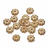 Alloy Daisy Spacer Beads PALLOY-L166-31G-1