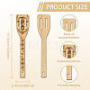 6Pcs Bamboo Spoons & Knifes & Forks AJEW-WH0411-022-3