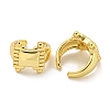 Brass Cuff Earrings EJEW-C104-156G-2