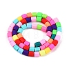 Handmade Polymer Clay Beads Strands CLAY-T021-02-2