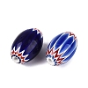 Handmade Millefiori Glass Barrel Beads LA-N002-07A-2