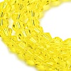 Transparent Glass Beads Strands EGLA-A039-T4mm-D21-3