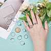 2 Sets 2 Style Alloy Finger Rings Sets RJEW-UN0003-03P-4