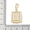 Brass Enamel Pendants KK-U043-12G-01-3