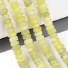 Natural Lemon Jade Beads Strands G-N357-14A-14-1