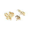 Ion Plating(IP) 304 Stainless Steel Stud Earring for Women EJEW-I285-25G-2