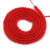 Glass Beads Strands GLAA-N041-008I-2