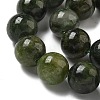 Natural Green Diopside Beads Strands G-K382-B01-02-4