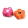 Baking Paint Opaque Acrylic Beads SACR-P035-04-2