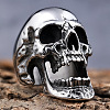 Skull 304 Stainless Steel Finger Rings for Men FS-WGF2445-02-3