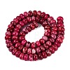 Dyed Synthetic Imperial Jasper Beads Strands G-Q606-99A-06-3
