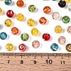 Picasso Baking Paint Glass Seed Beads SEED-N007-38A-02-4