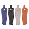 4Pcs 4 Colors PU Leather Hairdressing Scissor Pouch AJEW-FG0002-33-1